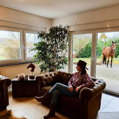 Neu - Wild Western - 110 Qm Umgeben Von Pferden Am Fluss Lejlighed Katzweiler