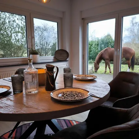 Lejlighed Neu - Wild Western - 110 Qm Umgeben Von Pferden Am Fluss *