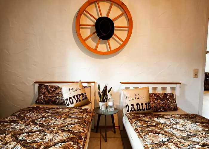 Neu - Wild Western - 110 Qm Umgeben Von Pferden Am Fluss Lejlighed *