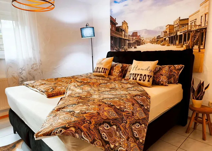 Neu - Wild Western - 110 Qm Umgeben Von Pferden Am Fluss Lejlighed *