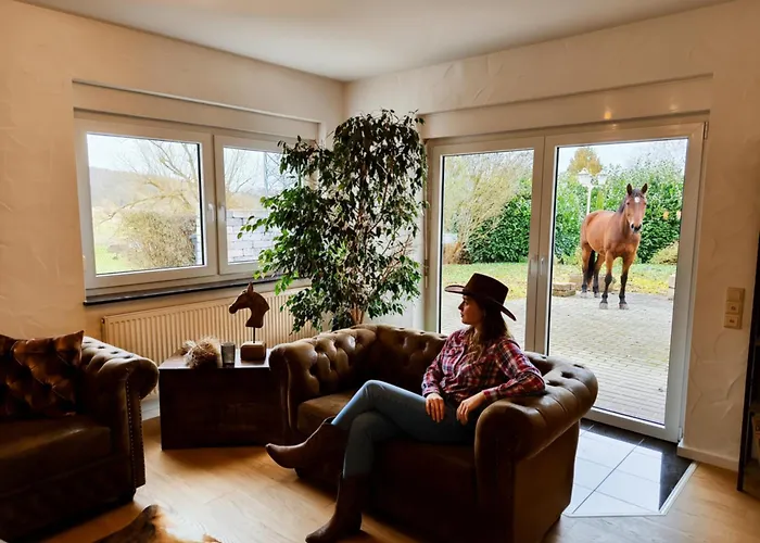 Neu - Wild Western - 110 Qm Umgeben Von Pferden Am Fluss Lejlighed Katzweiler